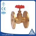 brass/bronze flanged globe valve